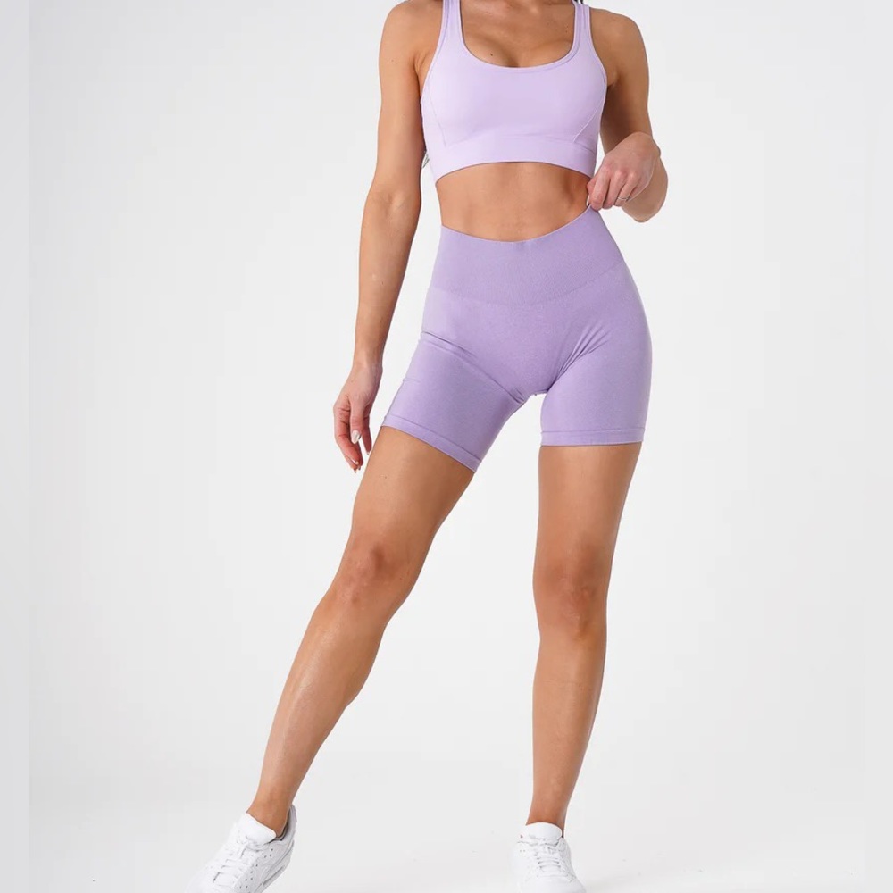 NVGTN S Lilac Pro Shorts